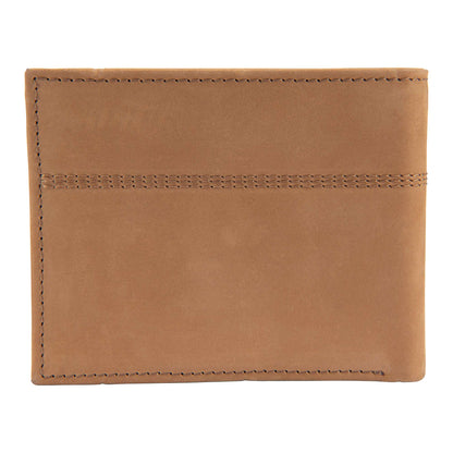 Carhartt Saddle Leather Bifold Wallet - Carhartt Brown