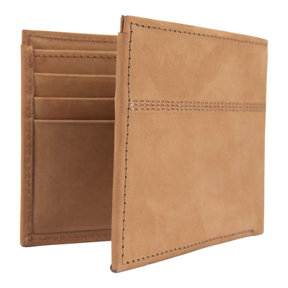 Carhartt Saddle Leather Bifold Wallet - Carhartt Brown