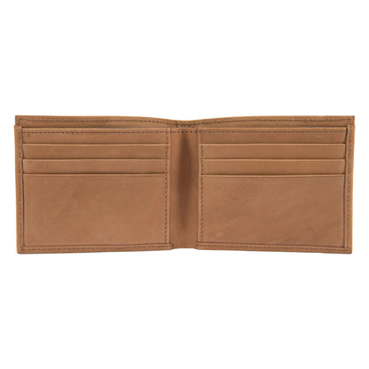 Carhartt Saddle Leather Bifold Wallet - Carhartt Brown