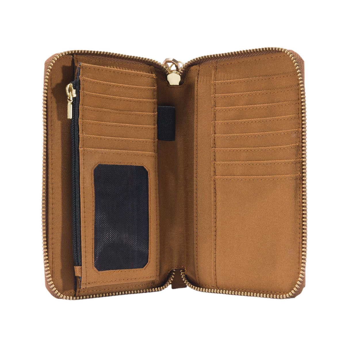 Carhartt Nylon Duck Lay-flat Clutch - Carhartt Brown