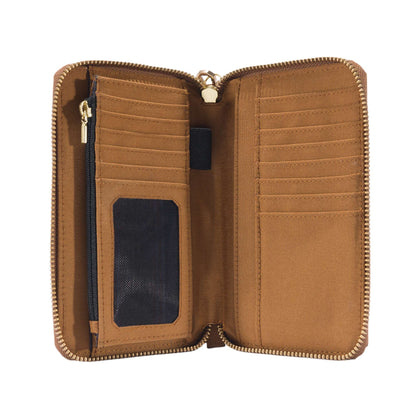 Carhartt Nylon Duck Lay-flat Clutch - Carhartt Brown
