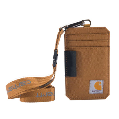 Carhartt Nylon Duck Id And Lanyard - Carhartt Brn