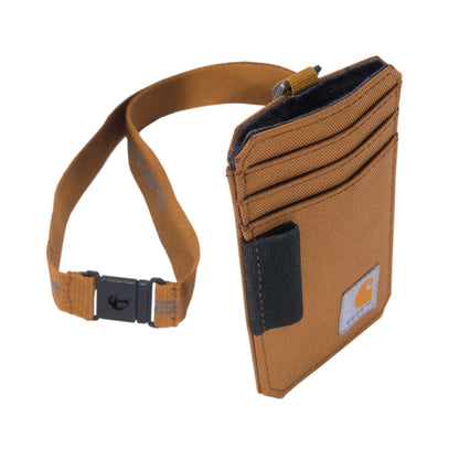 Carhartt Nylon Duck Id And Lanyard - Carhartt Brn