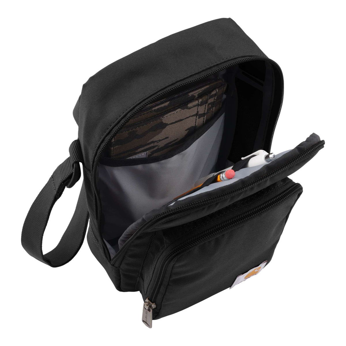 Carhartt Crossbody Zip Bag - Black
