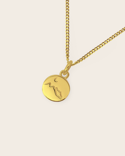 Whistle &amp; Pop Starkeeper Moon Mountain Necklace