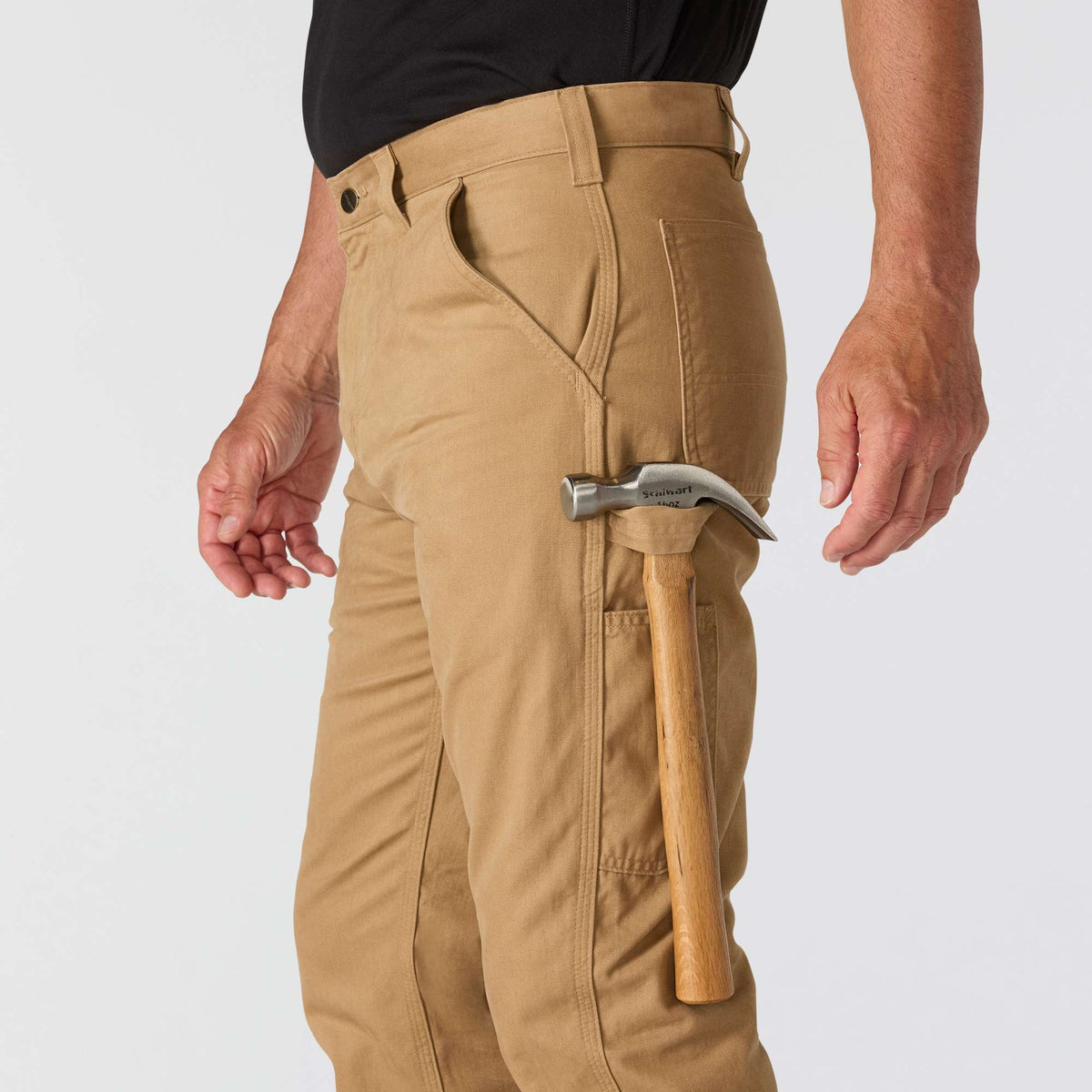 Carhartt Relaxed Fit Twill Work Pants - Dark Khaki