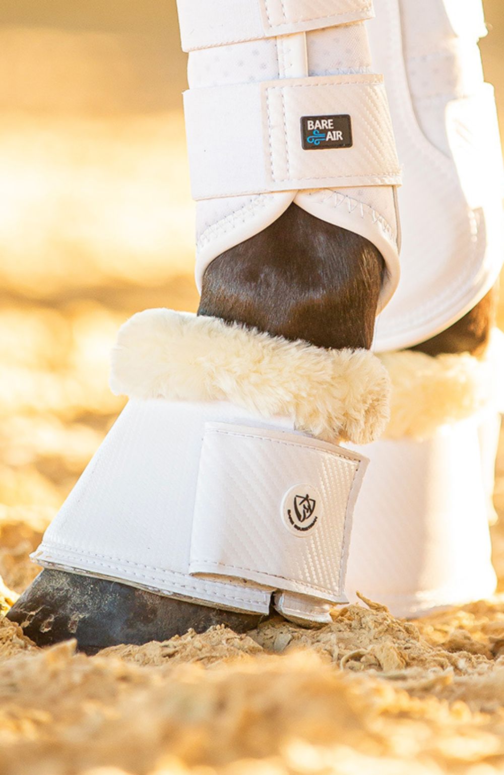 BARE Equestrian Horse Wear Carbon Tech Bell Boots