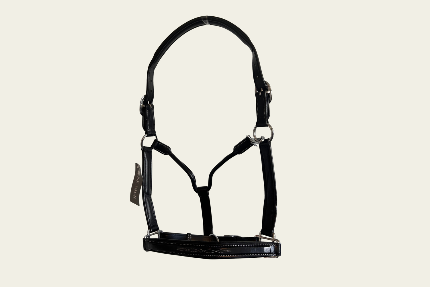 NZ Tack Padded Leather Halter