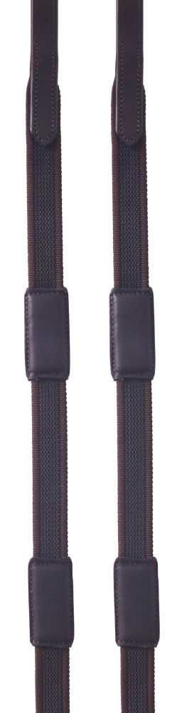Platinum Training Reins Brown