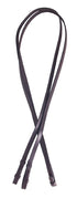 Platinum Plain Leather Reins Brown