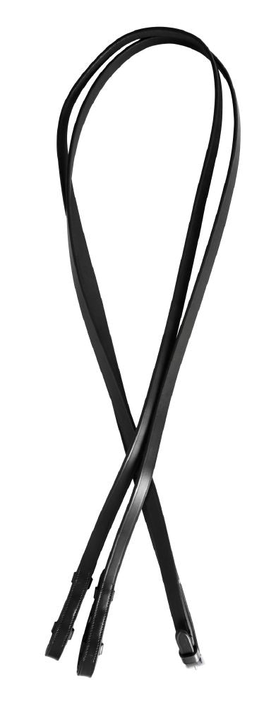 Platinum Plain Leather Reins