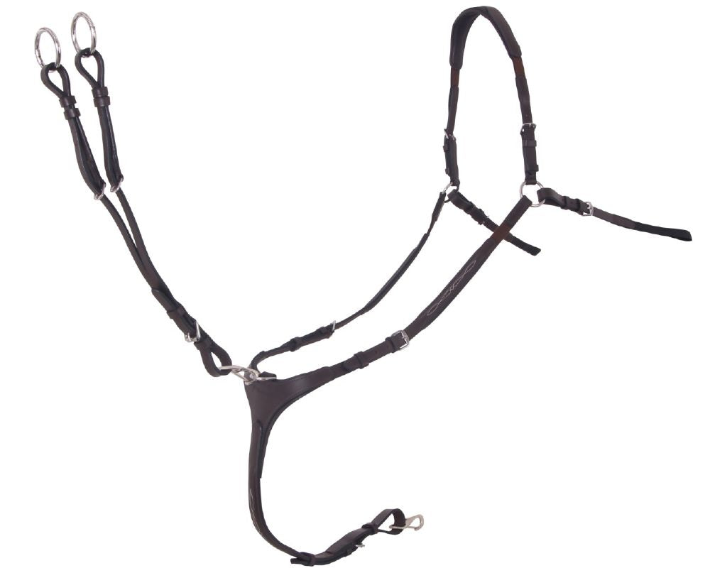 Platinum Signature 3 Point Breastplate Brown