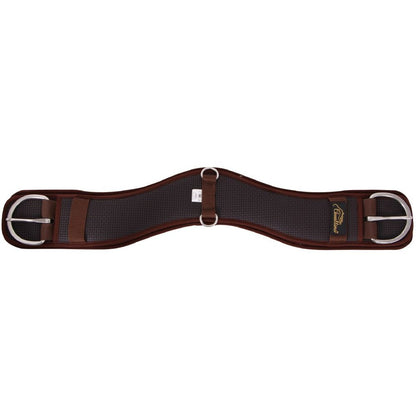 Cavallino Air-Tech Shoulder Relief Western Girth Brown