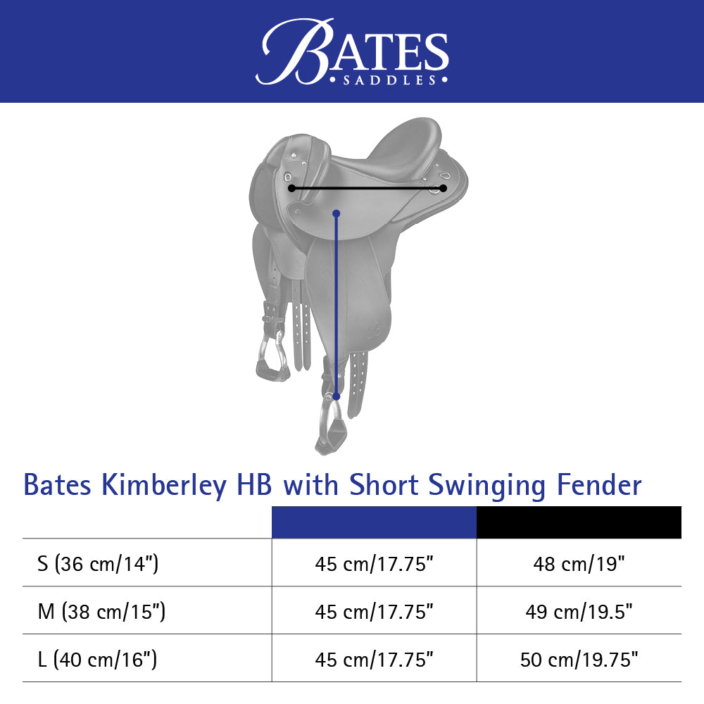 Bates Kimberley Half Breed Saddle