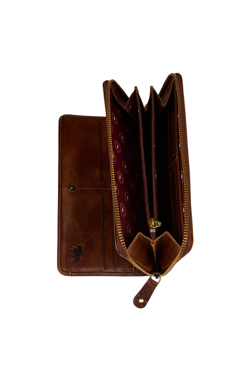 Ringers Western Toro Dama Zip Purse