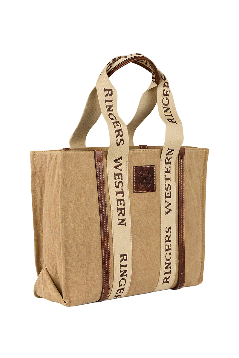 Ringers Western Waxicanvas Tote Shopper