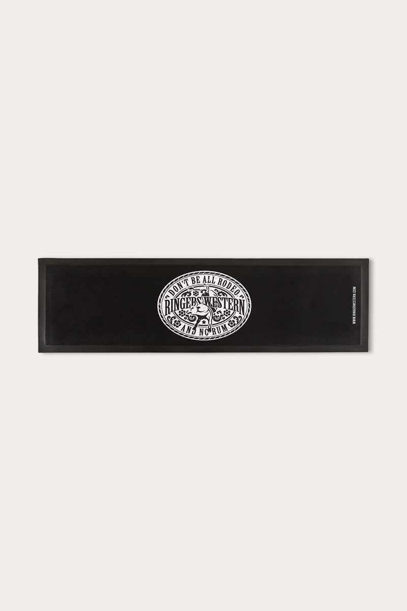 Ringers Western 
No Rum Bar Runner - Black