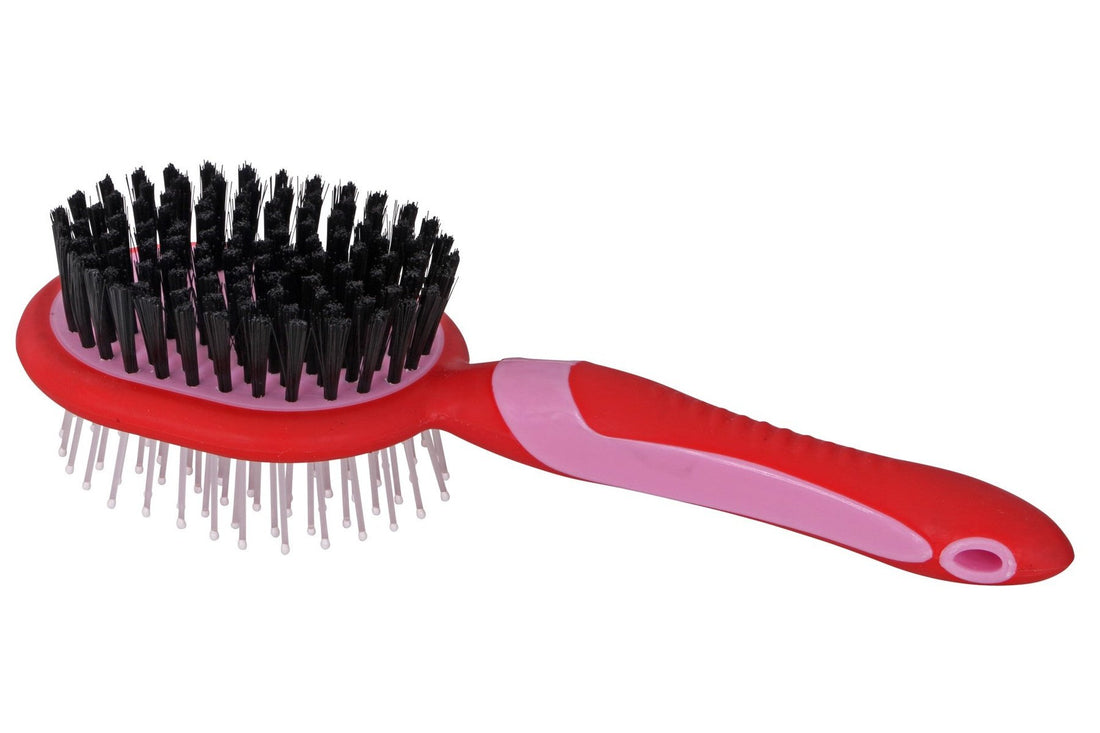 Blue Tag Combo Grooming Brush