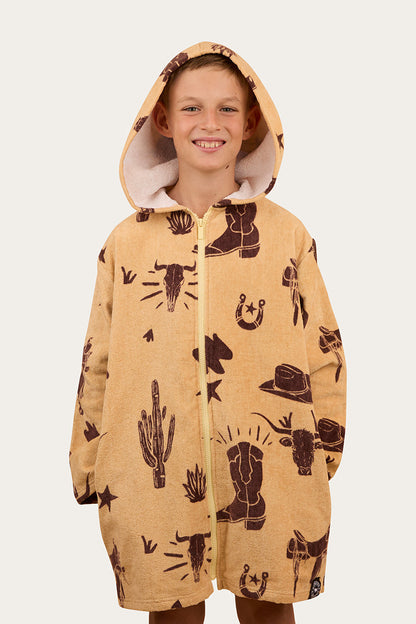 Ringers Western Boot Scootin Kids Zip Through Towel