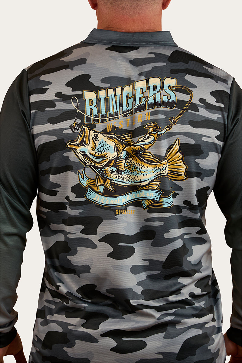 Ringers Western Buckin Barra Fishing Jersey