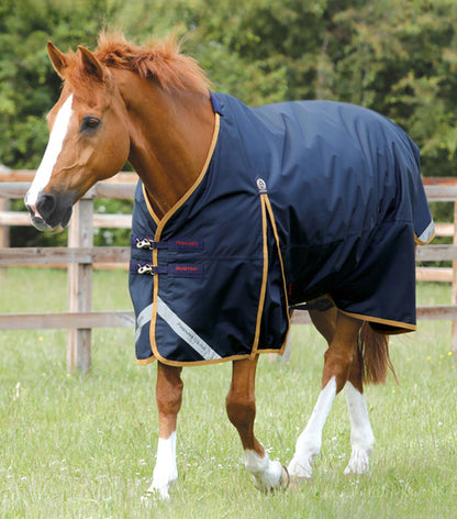 Description:Buster 50g Original Turnout Rug_Colour:Navy_Position:1