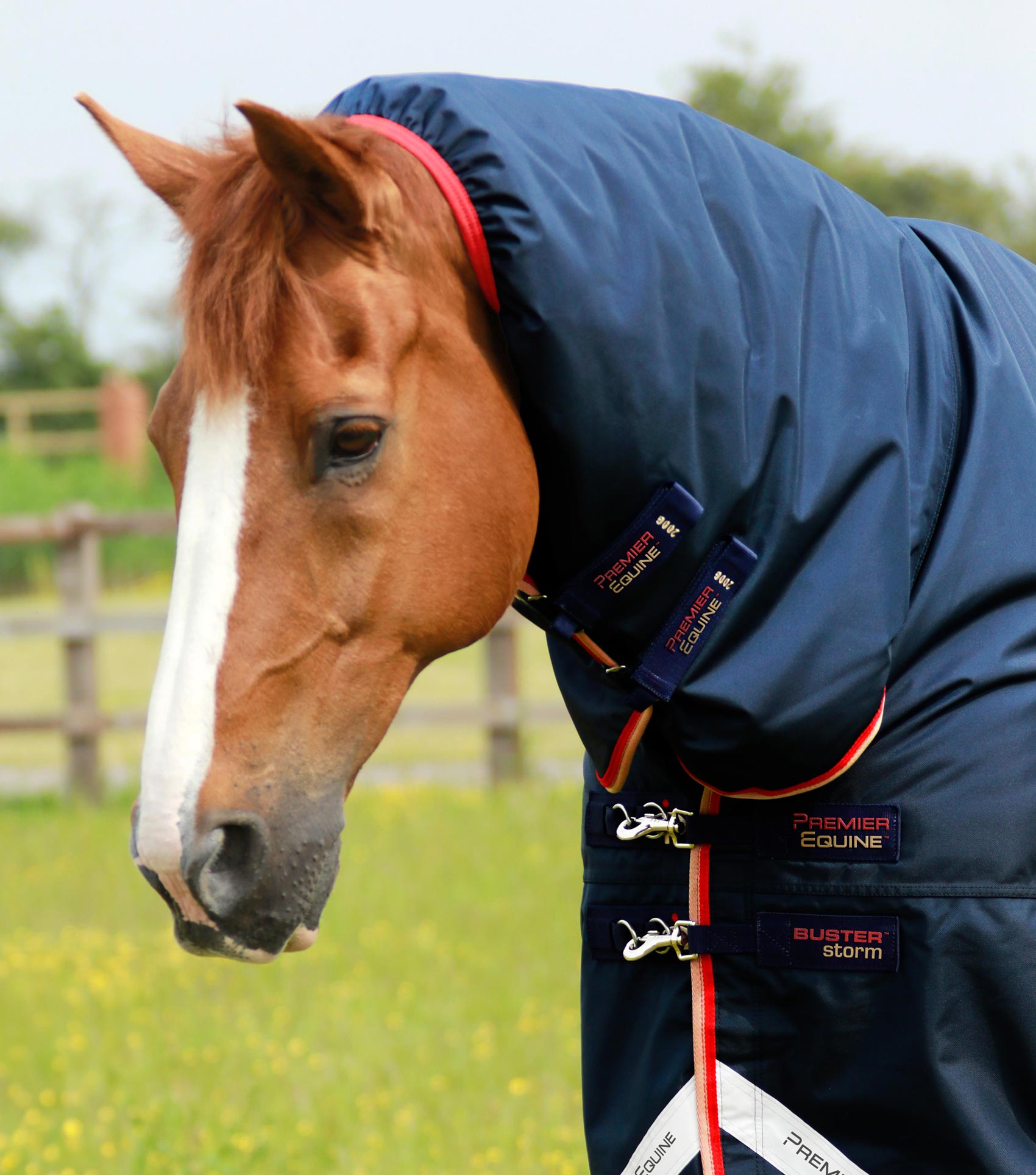 Premier Equine Buster Storm Combo Turnout Rug with Snug-Fit Neck