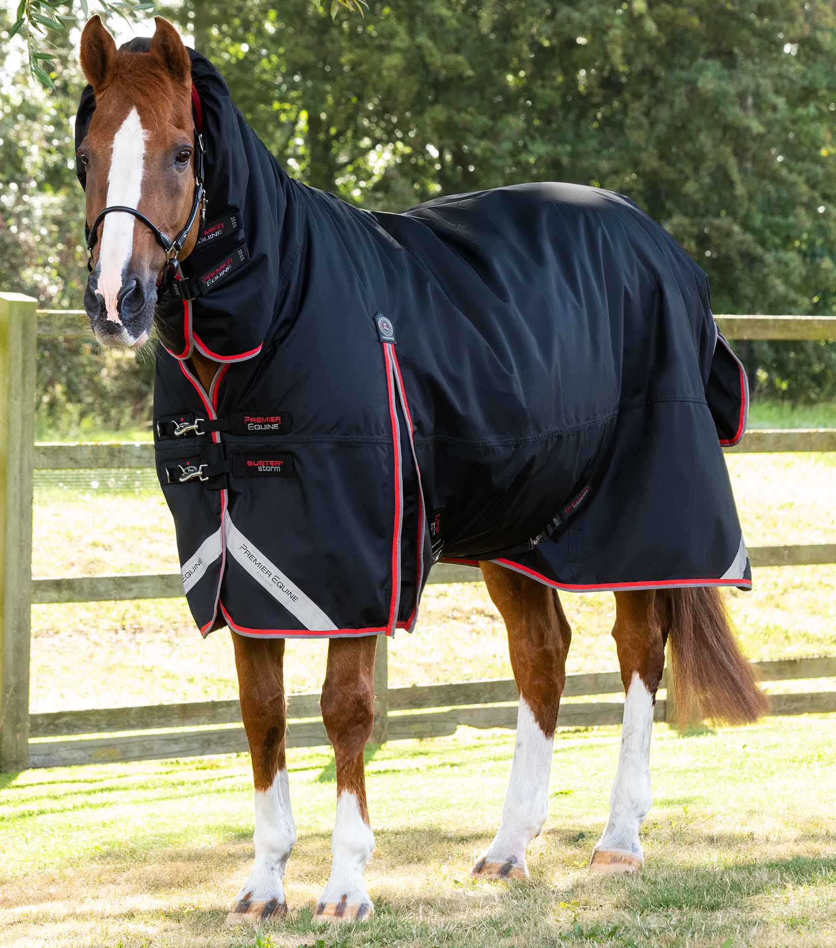 Premier Equine Buster Storm Combo Turnout Rug with Snug-Fit Neck