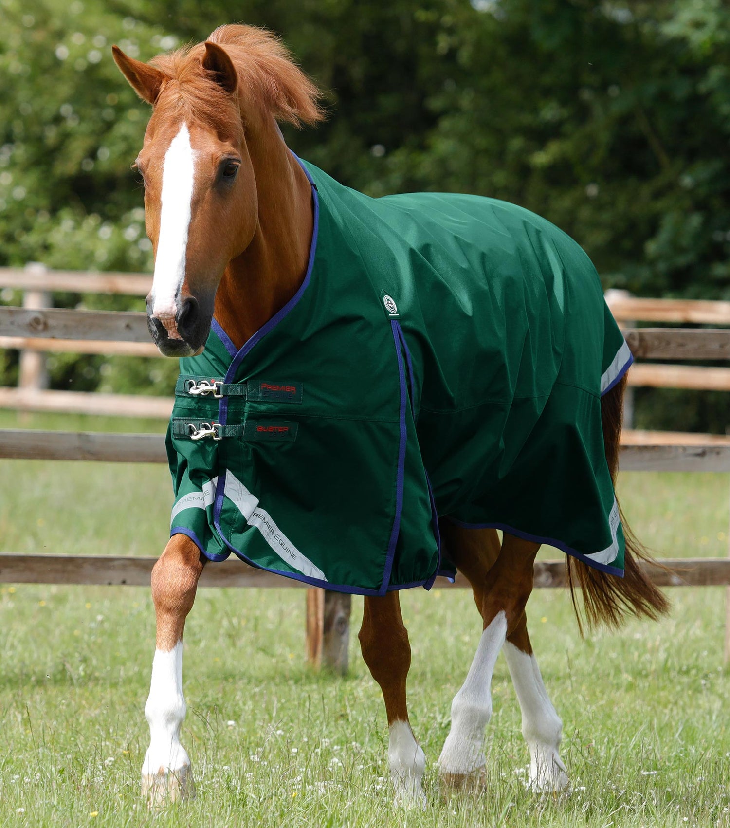 Description:Buster Zero Original Turnout Rug_Colour:Green_Position:1