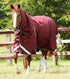 Description:Buster Zero 0g Turnout Rug with Classic Neck Cover_Colour:Burgundy_Position:1