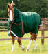 Description:Buster Zero 0g Turnout Rug with Classic Neck Cover_Colour:Green_Position:1