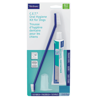 Virbac CET home dental kit contents