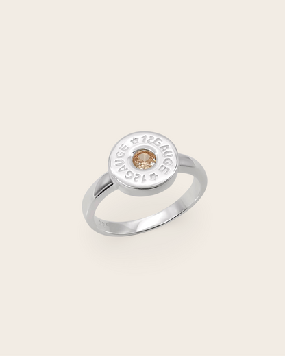 Whistle &amp; Pop Heritage 12 Gauge Ring Champagne