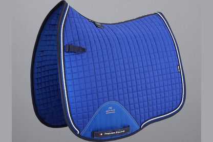 Premier Equine Close Contact European Cotton Saddle Pad - Dressage Square