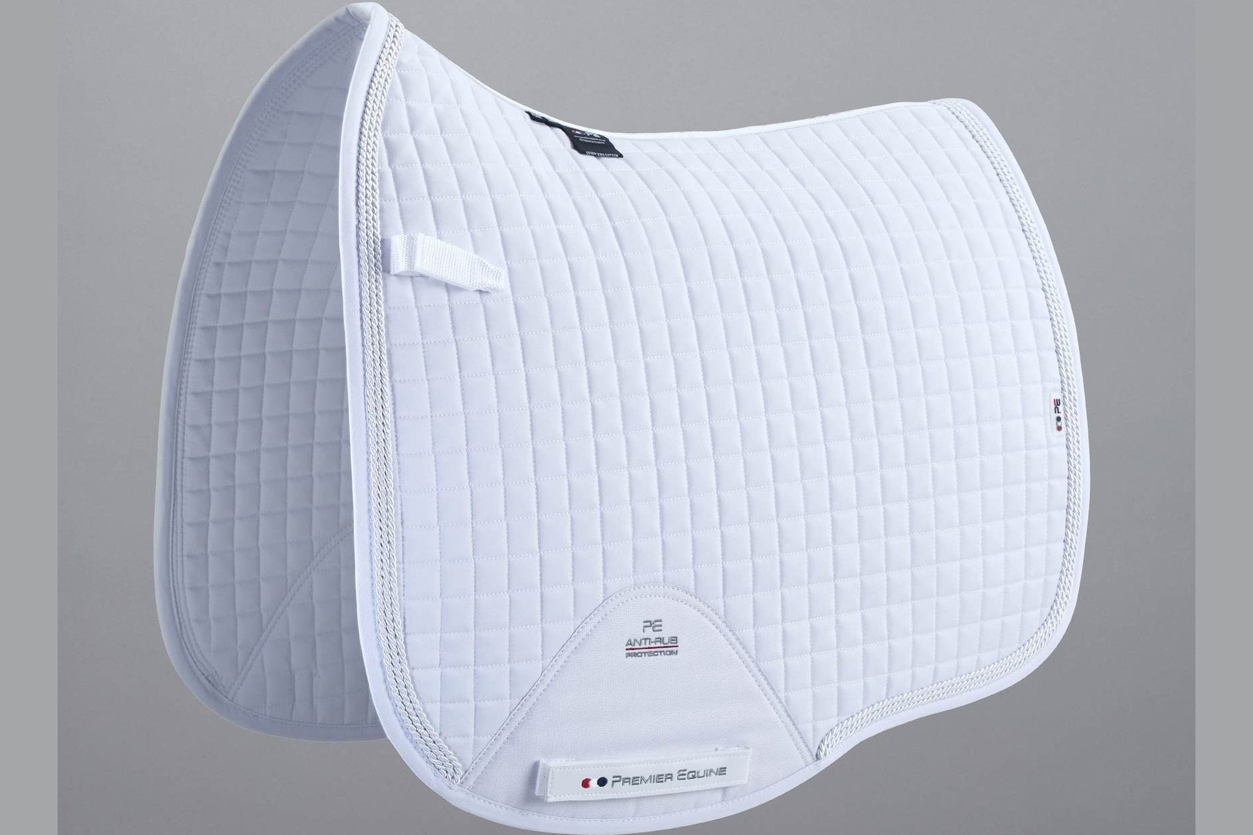 Premier Equine Close Contact European Cotton Saddle Pad - Dressage Square