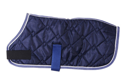 Flair Quilted Plush Fleece Dog Coat