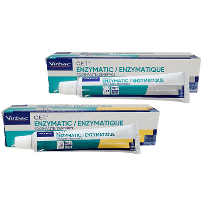 Virbac CET enzymatic toothpaste and dental kit