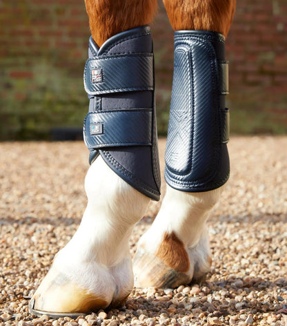 Premier Equine Carbon Air-Tech Double Locking Brushing Boots