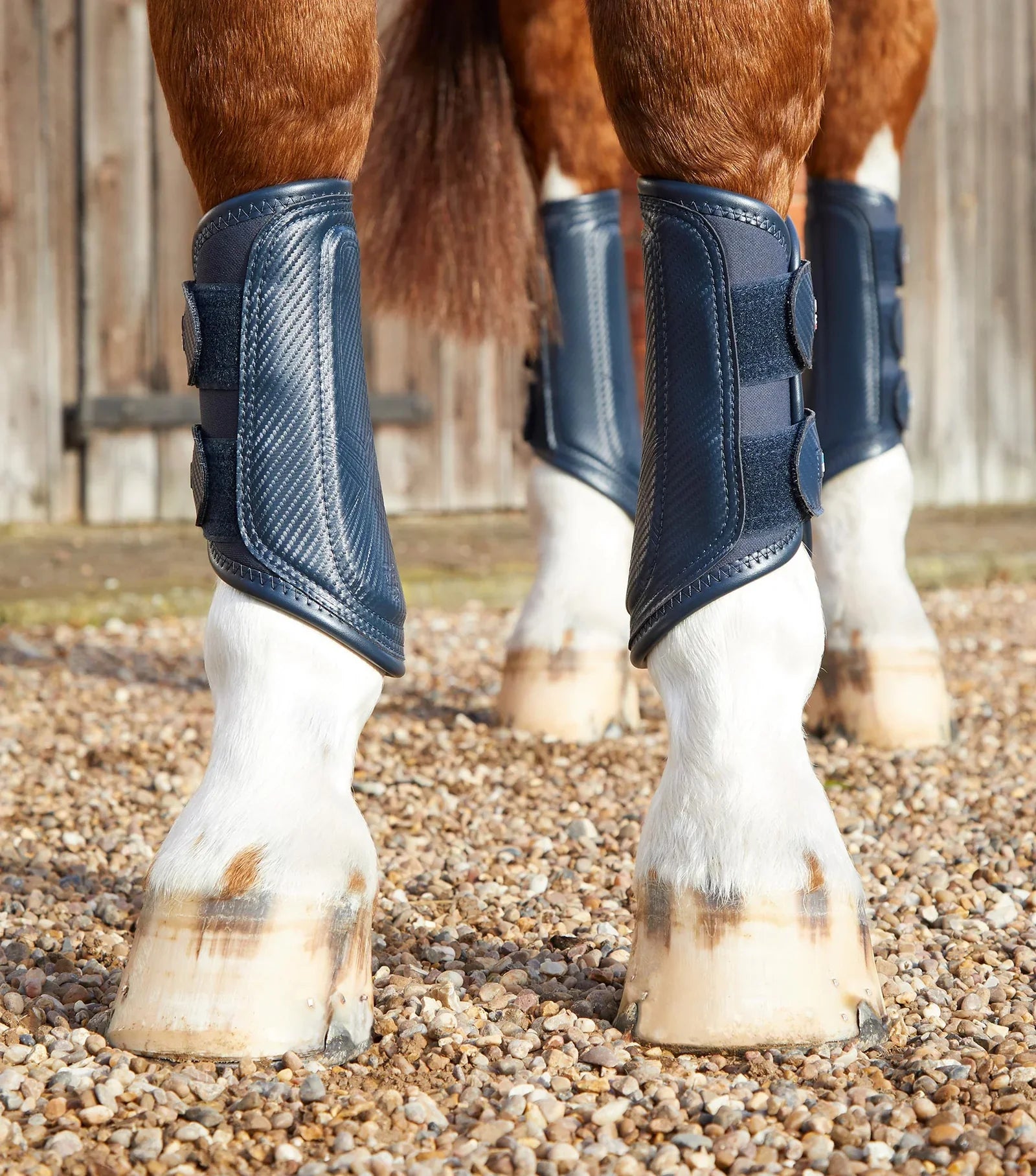 Premier Equine Carbon Air-Tech Double Locking Brushing Boots