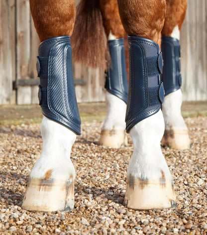 Premier Equine Carbon Air-Tech Double Locking Brushing Boots