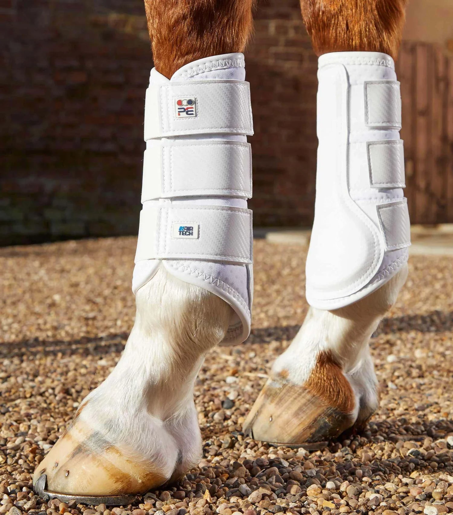 Premier Equine Carbon Air-Tech Single Locking Brushing Boots