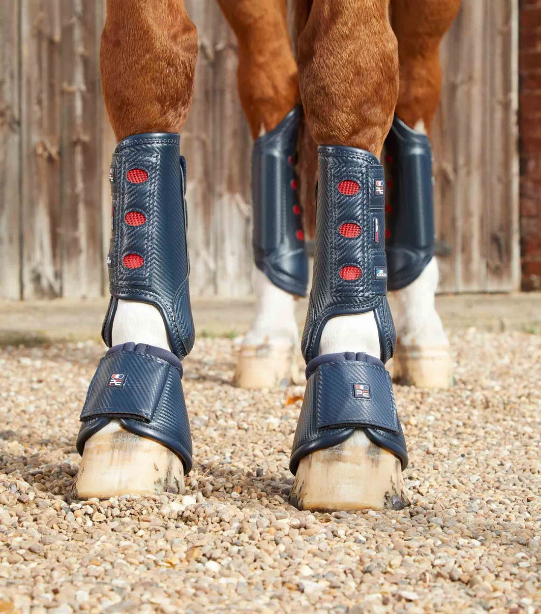 Premier Equine Carbon Wrap Over Reach Boots