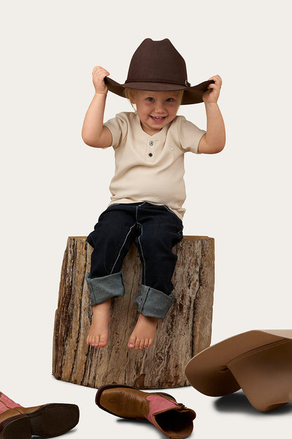 Ringers Western Casey Kids Henley Top