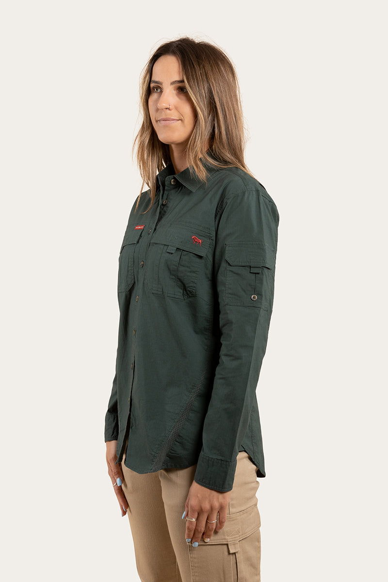 Ringers Western Rosebery Womens Ripstop Full Button Work Shirt