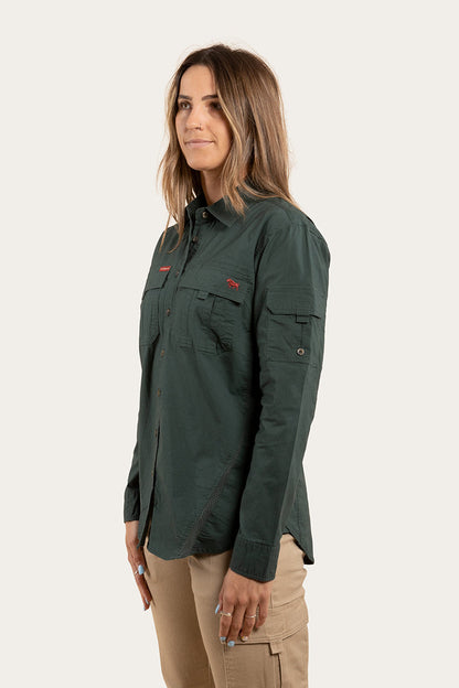 Ringers Western Rosebery Womens Ripstop Full Button Work Shirt