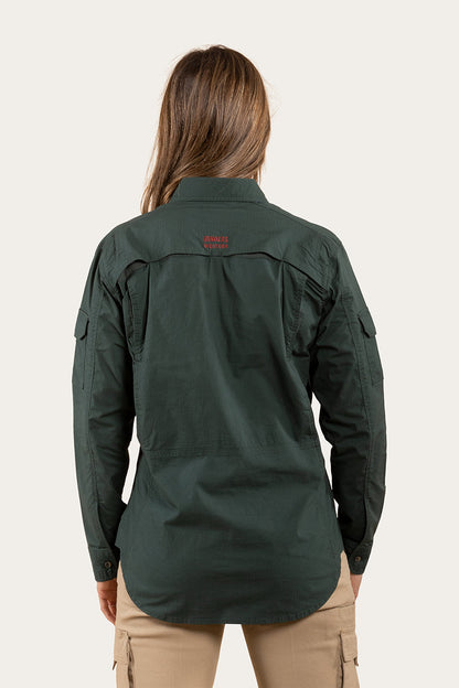 Ringers Western Rosebery Womens Ripstop Full Button Work Shirt