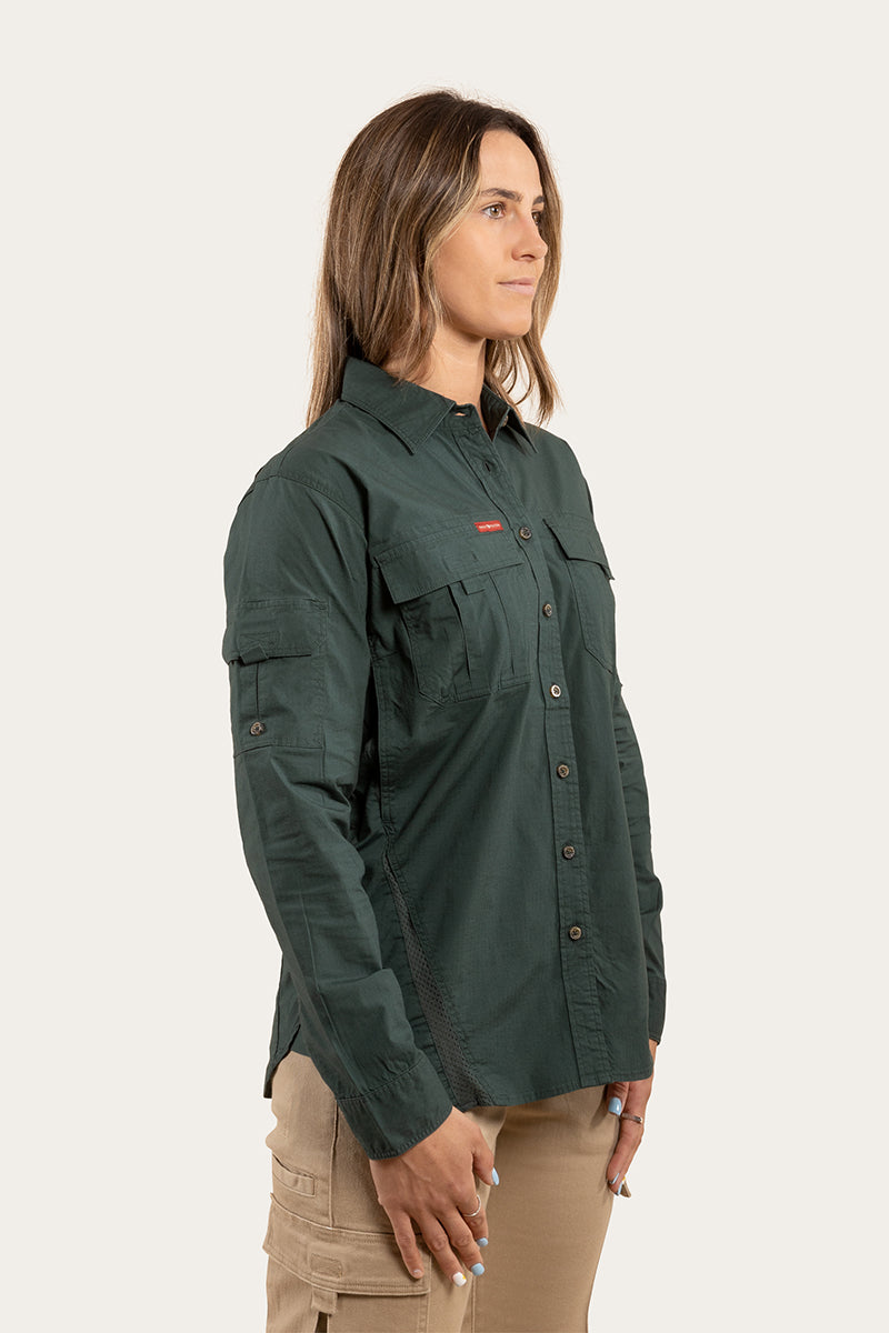 Ringers Western Rosebery Womens Ripstop Full Button Work Shirt
