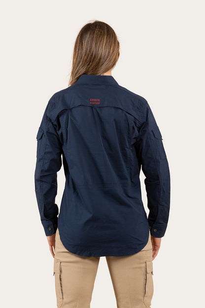 Ringers Western Rosebery Womens Ripstop Full Button Work Shirt