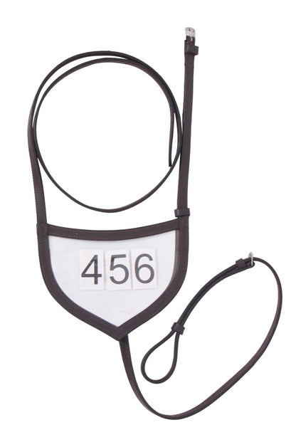 Cavalino Show Leather Number Holder