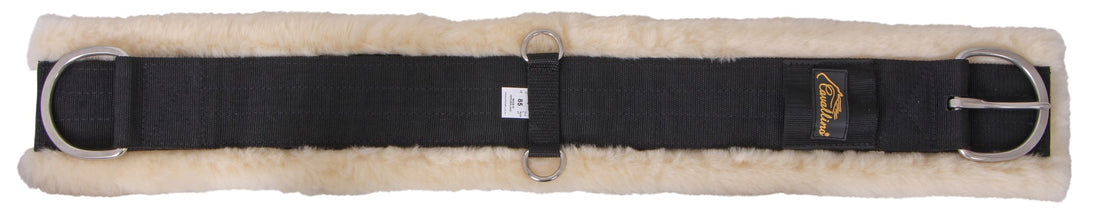 Cavallino ComfiEze Natural Western Buckle/Dee Girth