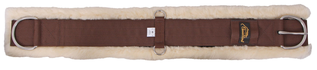 Cavallino ComfiEze Natural Western Buckle/Dee Girth